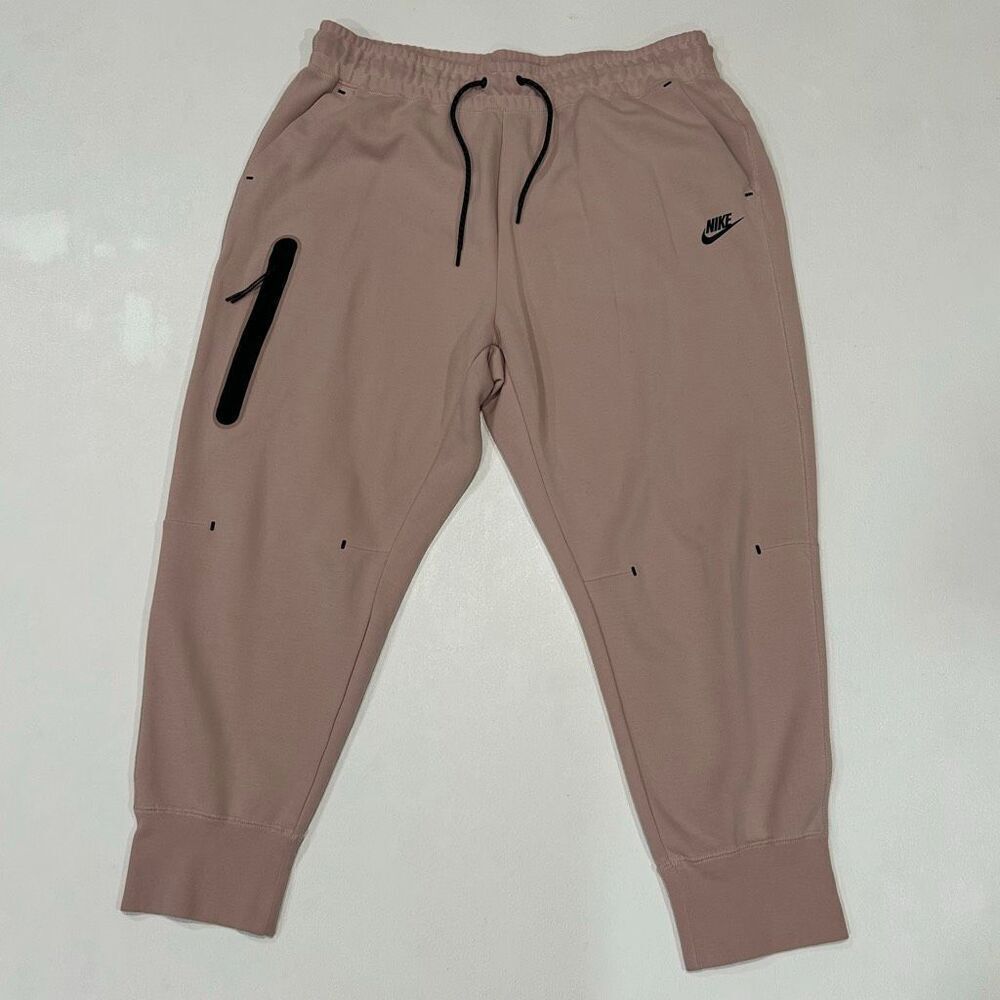 Nike Tech Fleece Joggers Women’s 1X Dusty Mauve Pink Sweatpants